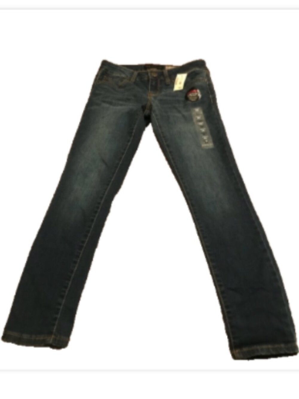 Aeropostale Jeggings Skinny-Dark Wash-Sz 0 Short